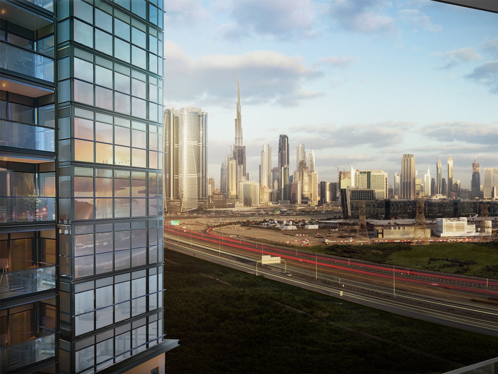 Квартира 1 спальня в WAVES OPULENCE, №. 11020